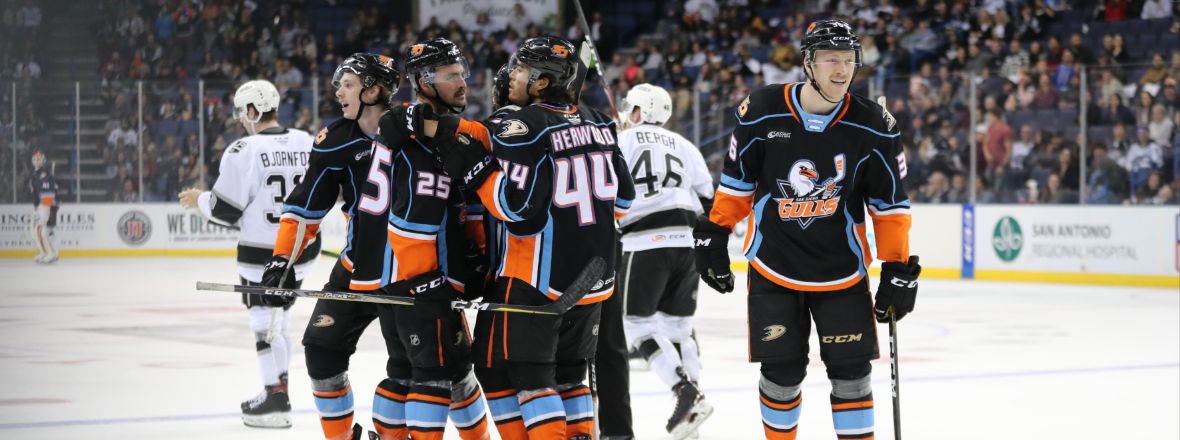 San Diego Gulls beat Ontario Reign