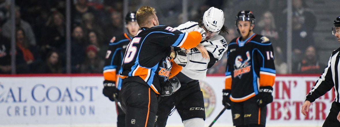 LIVE: Gulls Lead Reign 2-1 In Second Period