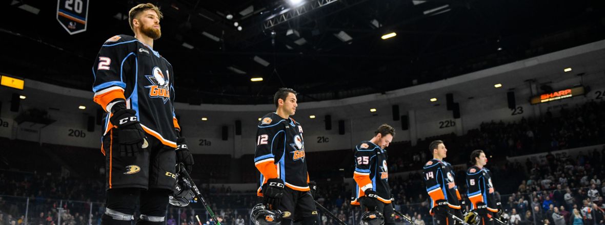 LIVE: Gulls and Wild Tied 1-1 In Second Period