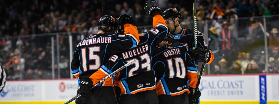 Gulls Move Into Playoff Position