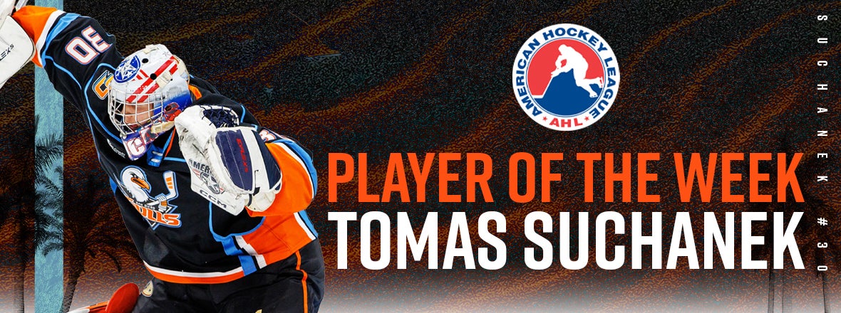 Suchanek Named AHL Player Of The Week