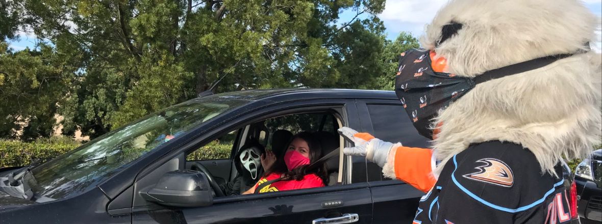 No Tricks, All Treats At Drive-Thru Event