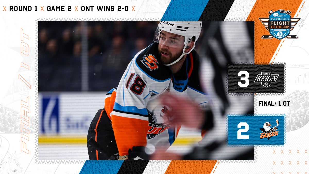 San Diego Gulls beat Ontario Reign