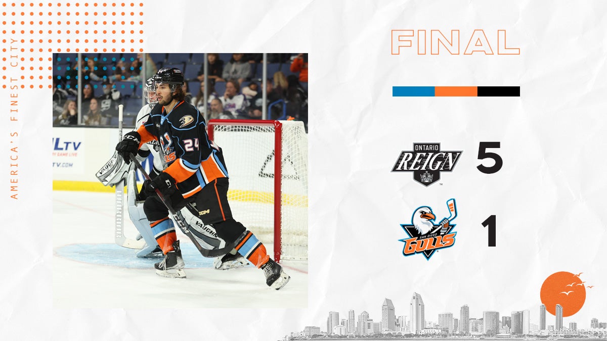 Gulls Drop Rivalry Matchup With Reign  | San Diego Gulls