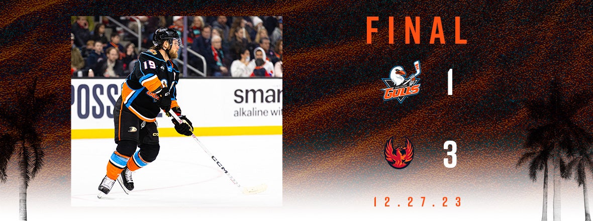 Gulls Burned By Firebirds
