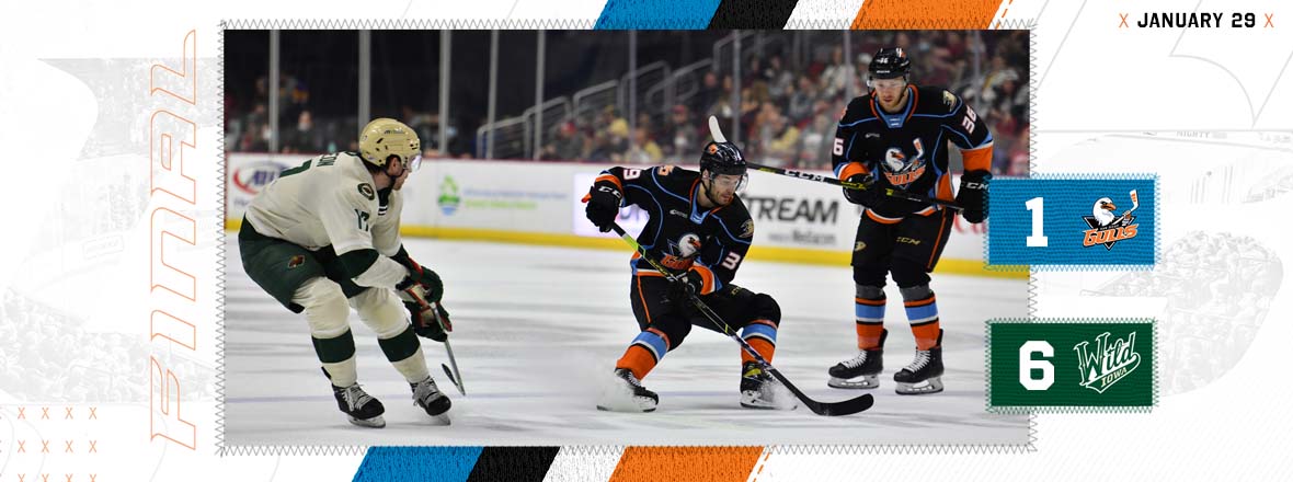 Gulls Drop Series Finale In Iowa