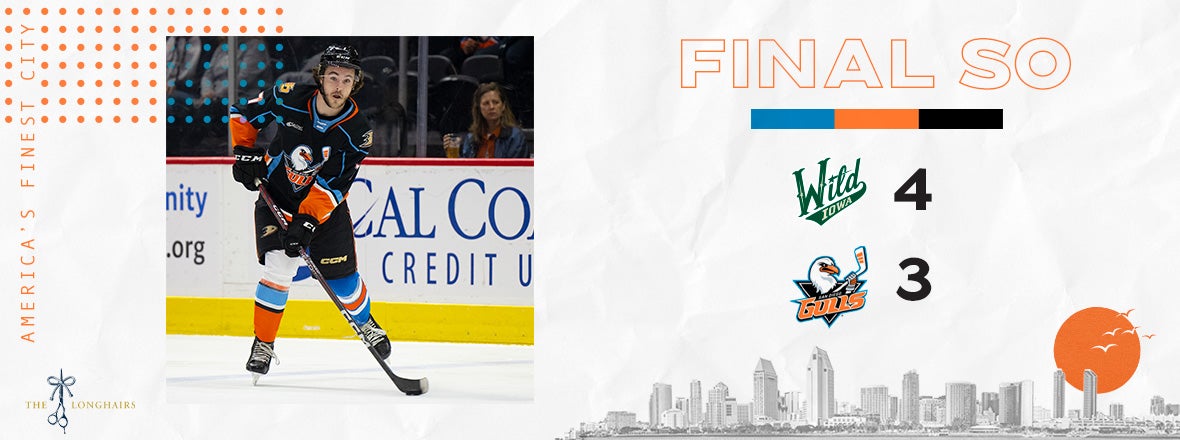 Gulls Fall In The Shootout