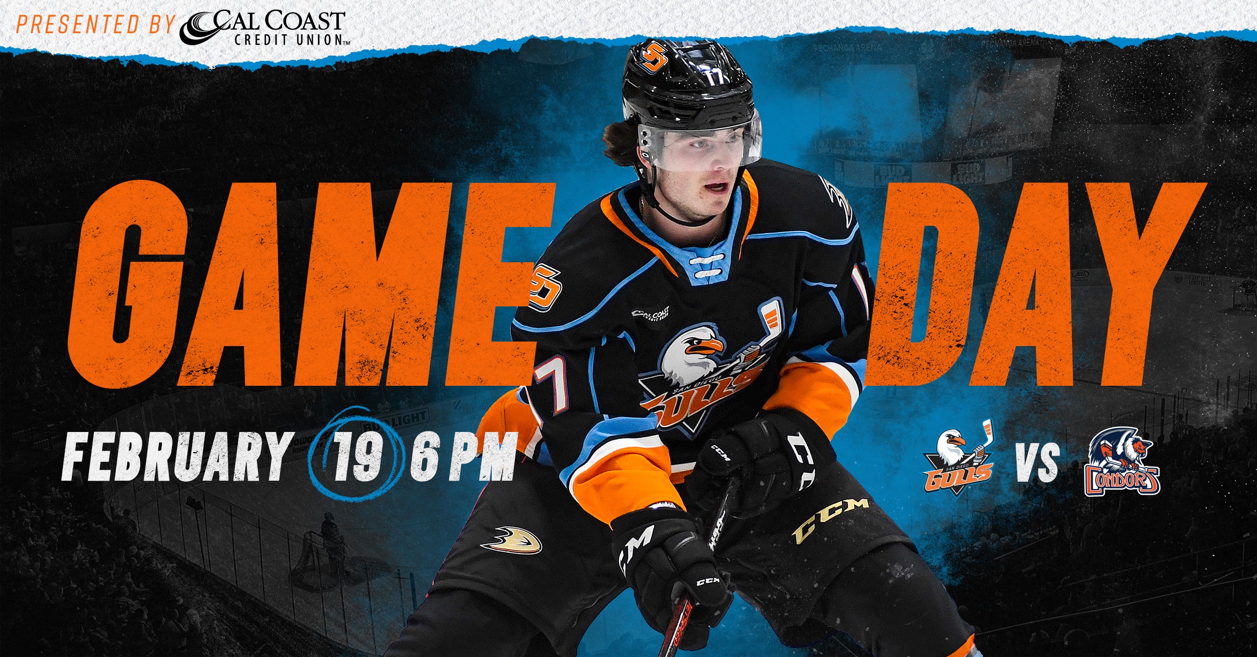 Gulls Open Road Schedule Against Condors in Bakersfield San Diego Gulls