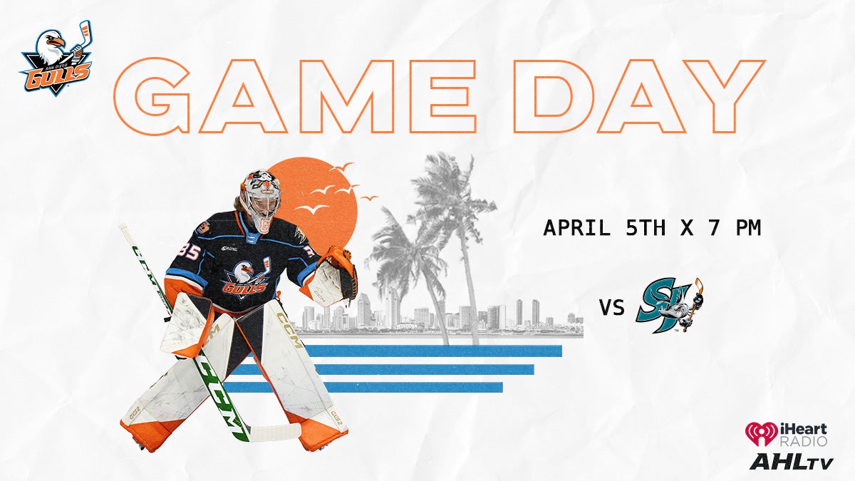 PREVIEW: Gulls, Sharks Meet In San Diego For Final Regular-Season Battle | San Diego Gulls