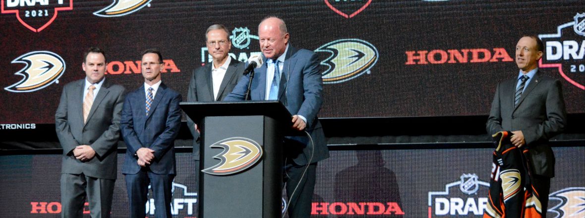 Bob Murray Discusses First Round Selection