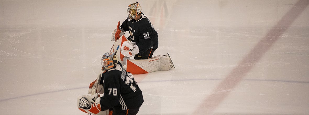 Goalie Check-In at Dev Camp
