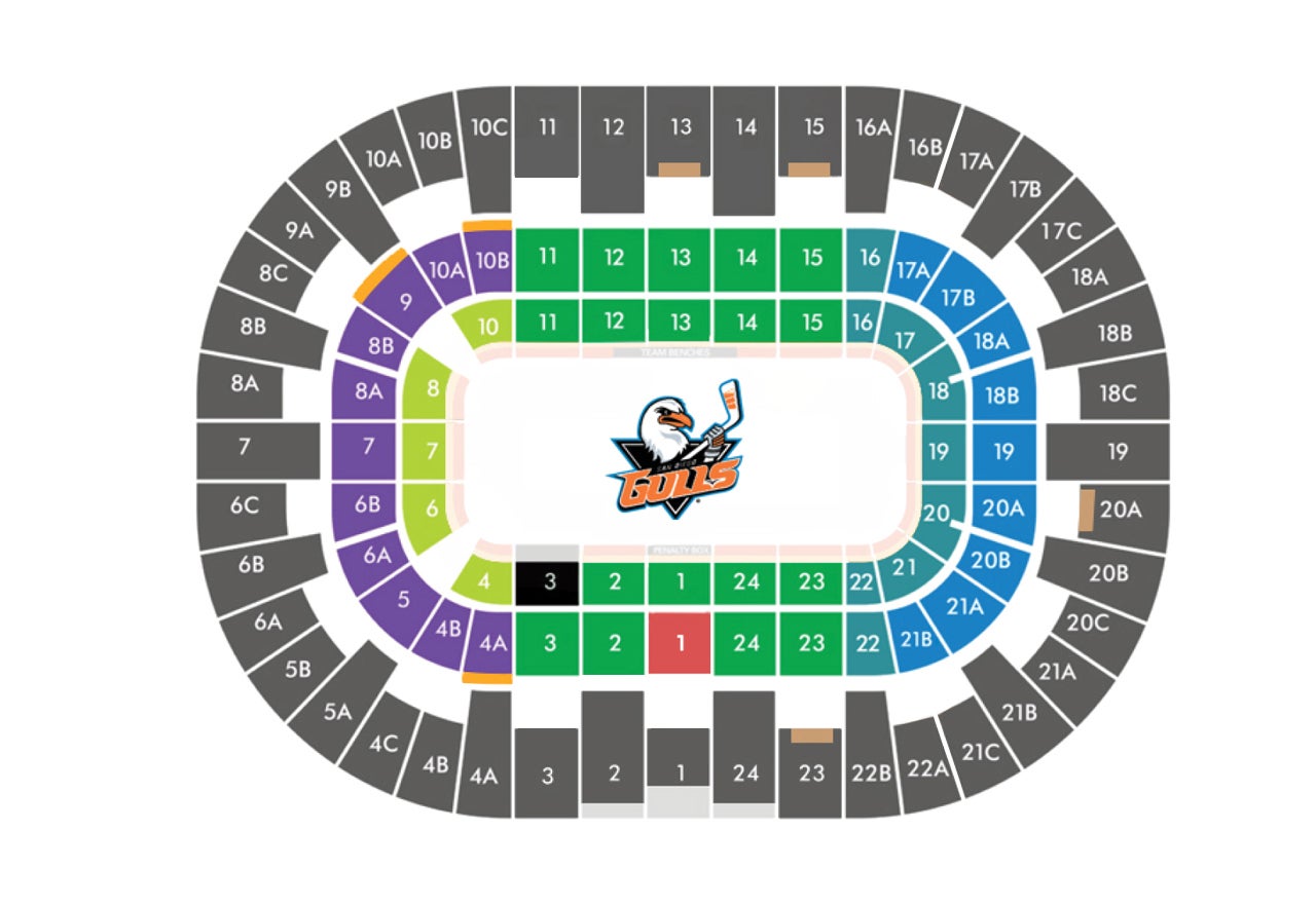 Group Tickets San Diego Gulls Unianimal