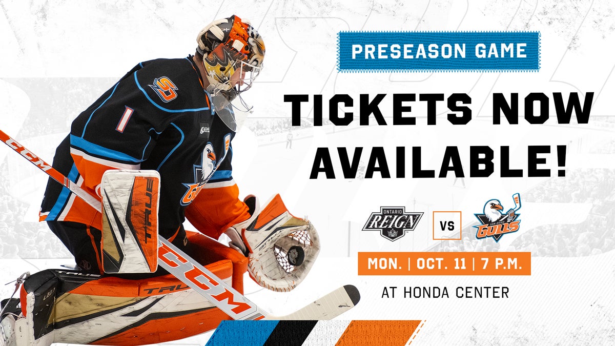 San Diego Gulls To Host Ontario Reign In Free Preseason Game Oct