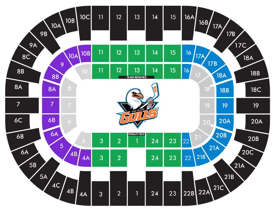 Ontario Reign Seating Chart