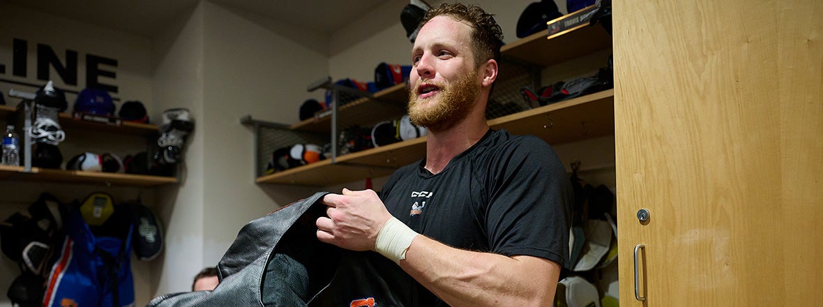 Howe Puts Heart into it, On and Off the Ice