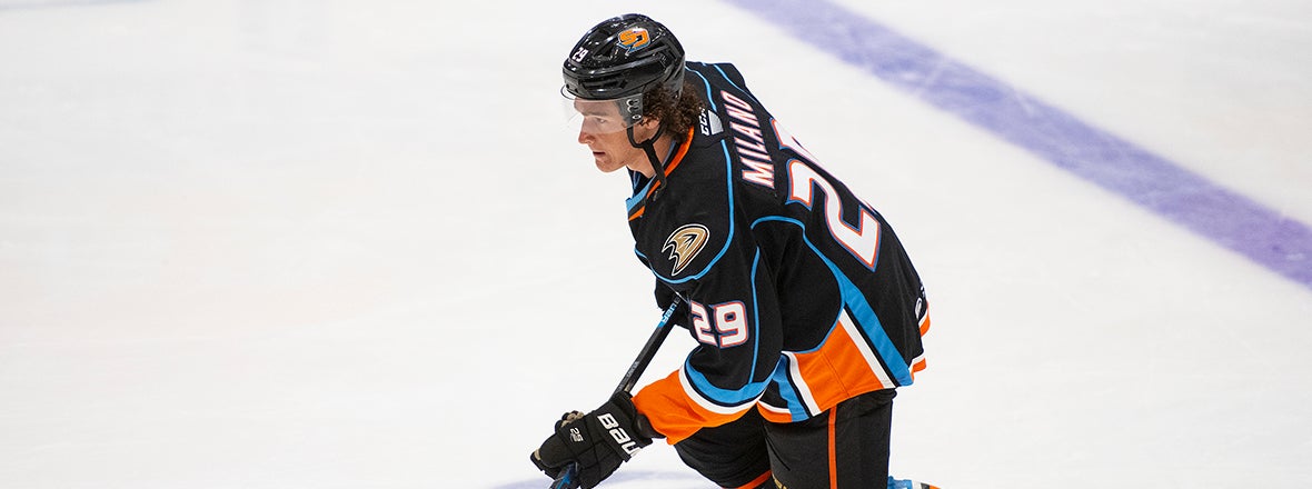 Anaheim Ducks Assign Sonny Milano To San Diego San Diego Gulls