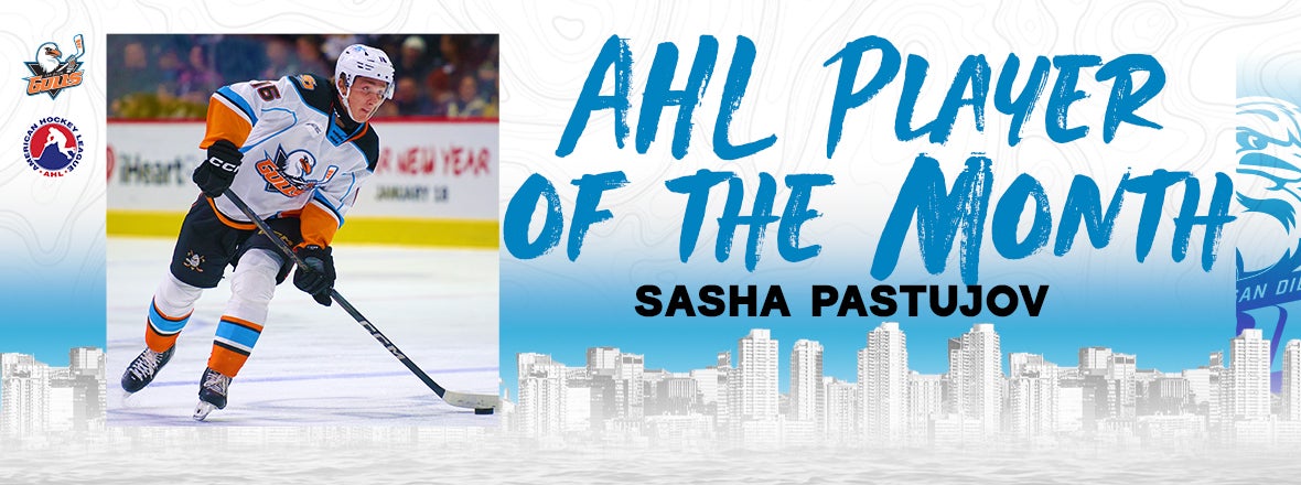 Pastujov Named Player of the Month