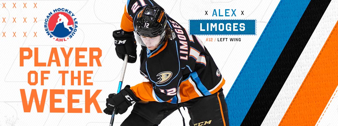 AHL Names Limoges Player Of The Week
