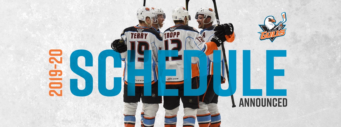 Gulls 2019-20 Schedule Announced 