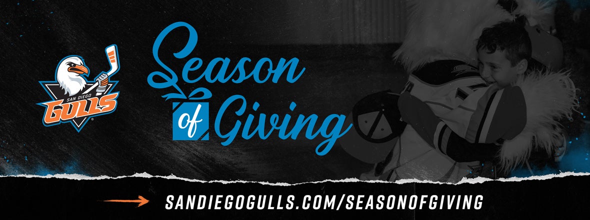 Gulls Introduce Inaugural Season of Giving Events