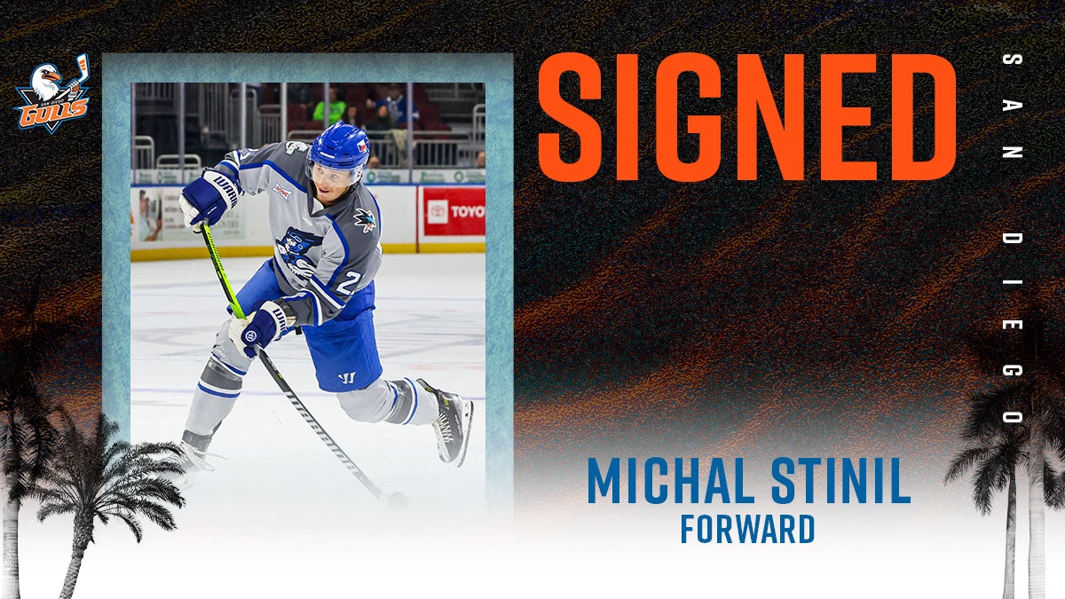 San Diego Gulls Sign Michal Stinil To A Professional Tryout | San Diego Gulls