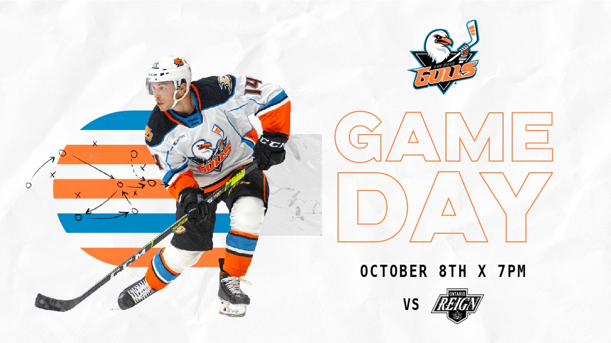 PREVIEW Gulls Host Rival Reign In Lone Preseason Contest San Diego Gulls