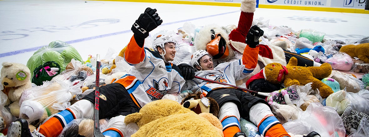 Top 5 Memorable Teddy Bear Toss Game Moments - The Hockey News