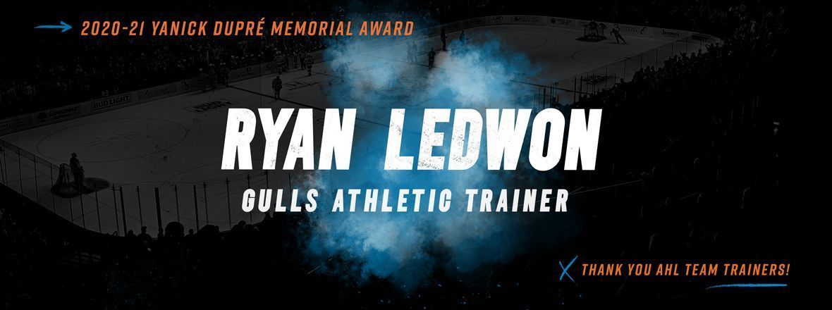 Ledwon, AHL Trainers Receive Yanick Dupré Memorial Award