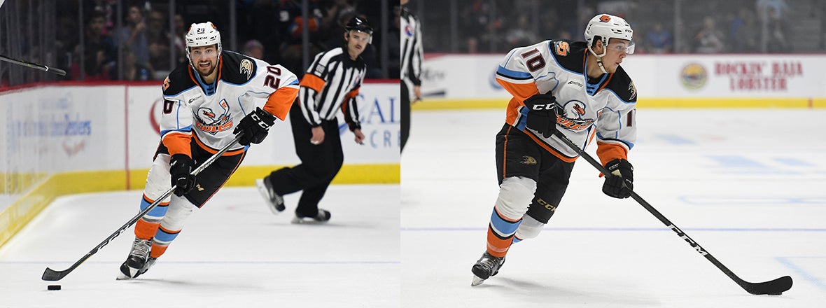 Gulls Recall Dostie and Moldenhauer