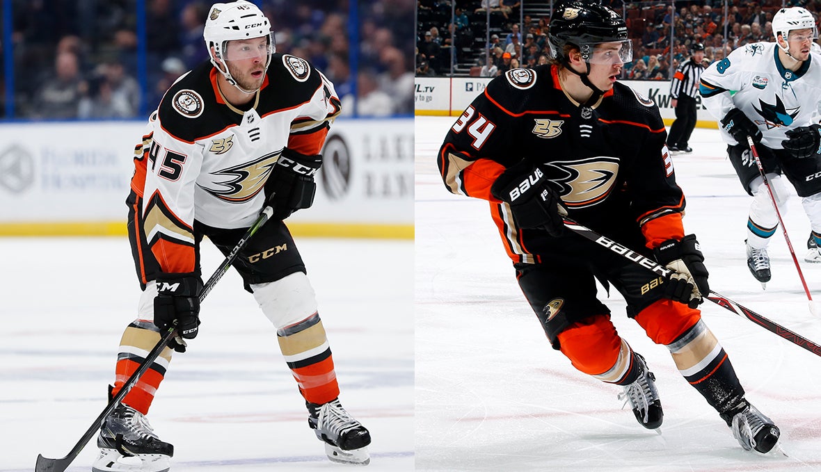 Ducks Announce Four Roster Moves