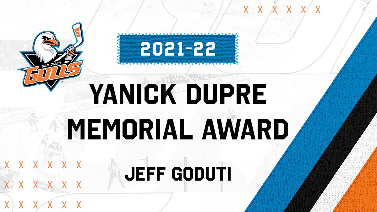 Jeff Goduti Named San Diego Gulls 2021-22 IOA/American Specialty AHL Person Of The Year | San Diego Gulls