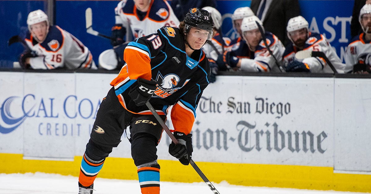 Ducks recall top-prospect Trevor Zegras from AHL San Diego