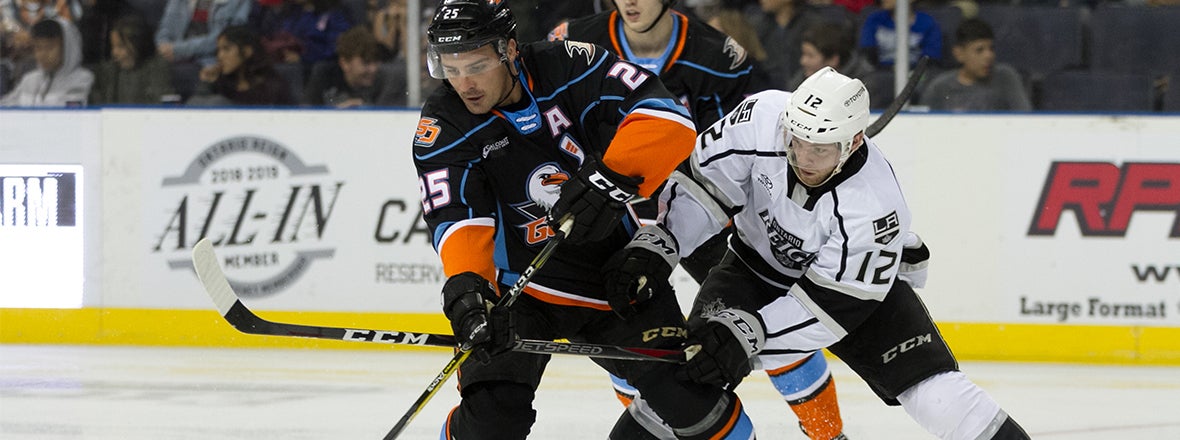 Preview: Gulls Visit Ontario with Five-Game Point Streak