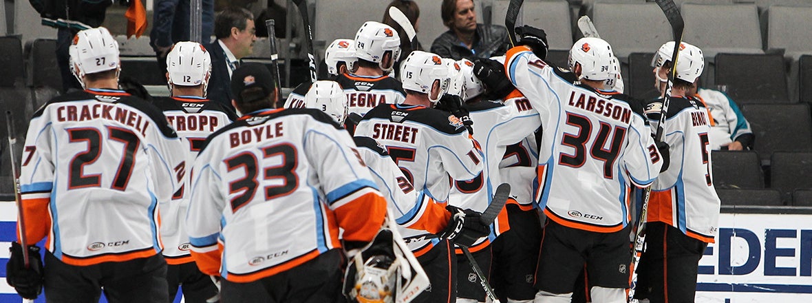 Gulls Clinch Series with 5-2 Win Over Barracuda