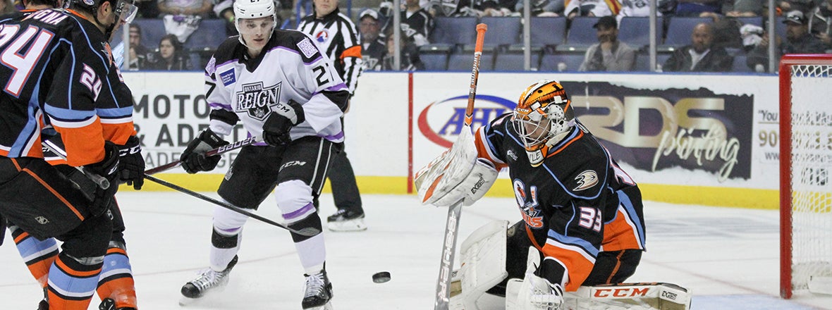 Gulls Fall 4-2 at Ontario to Snap Point Streak