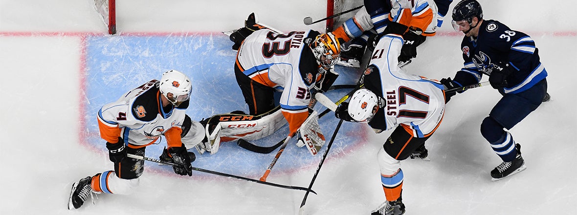 Final: Gulls 1, Moose 5