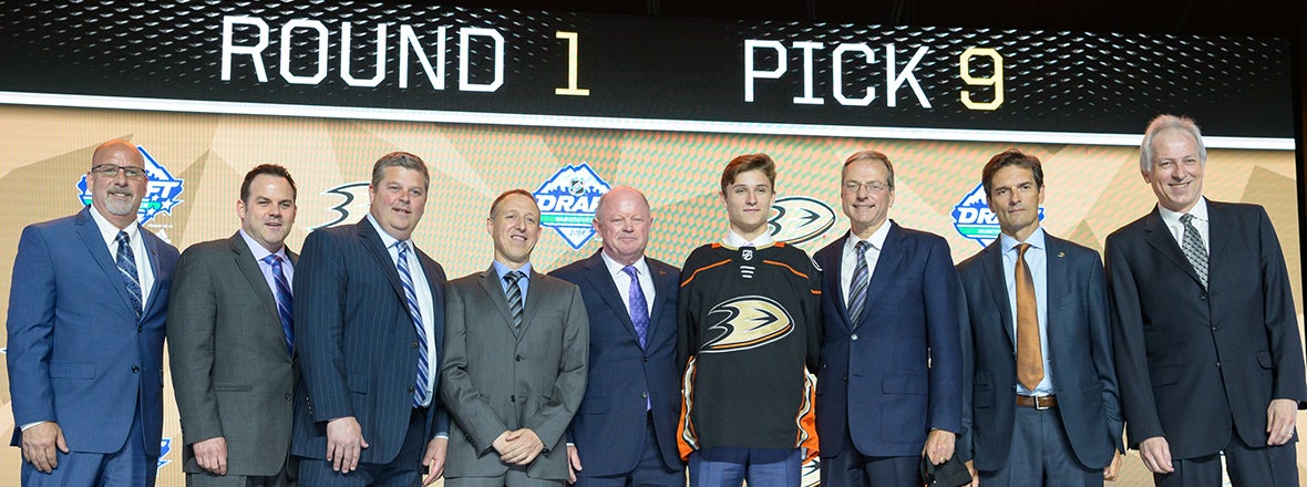Ducks Select Zegras, Tracey in First Round